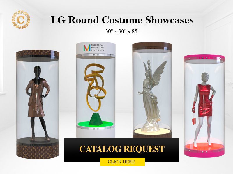 Large Costume Showcases