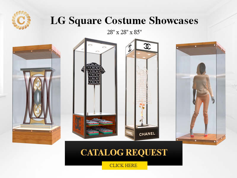 LG Square Costume Showcases