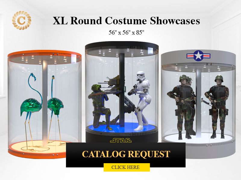 Large Costume Showcases