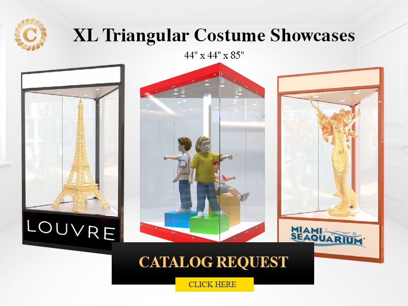 Large Costume Showcases